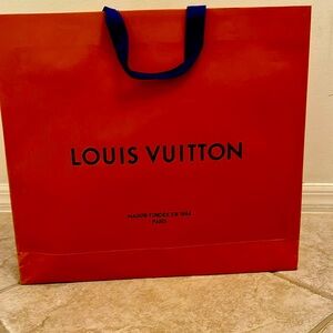 Louis Vuitton Authentic Shopping Bag - LARGE!